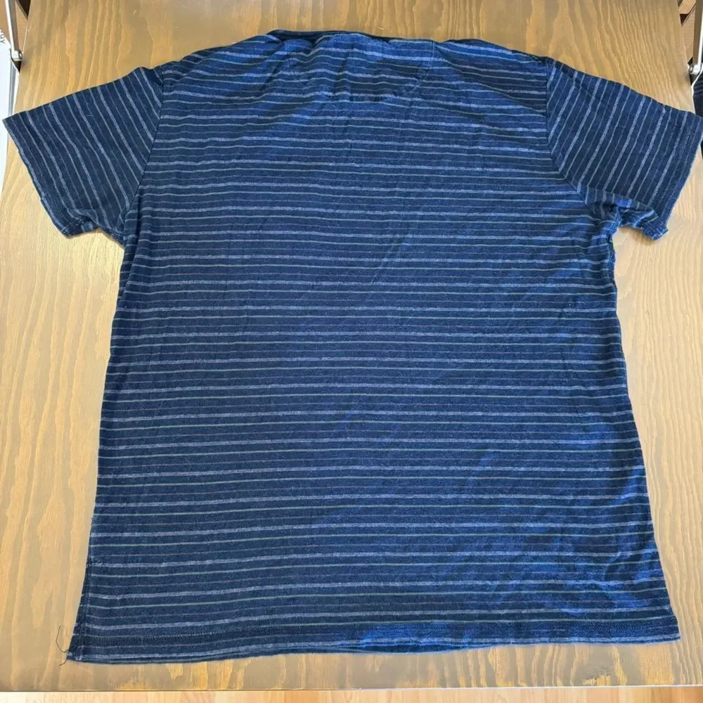 Men’s Tregene Stripe T-Shirt with Contrast Pocket